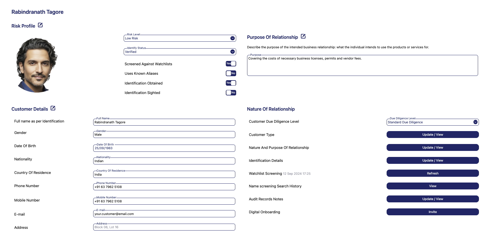 screenshot of Anqa Compliance